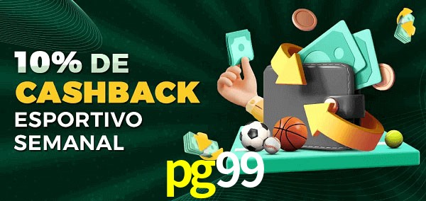 10% de bônus de cashback na pg99